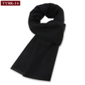 Plaid Scarf Man Black Winter Warm Wool Scarf For Men Cashmere Scarves Casual Male Long Pashmina Outdoor Shawls Man Muffler Gift